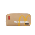 Novelty Fast‑Food Theme Pencil Case, Classic M Logo Large‑Capacity PU Leather Pen / Cosmetic Storage Pouch