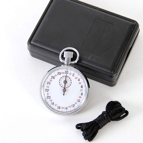 Mechanical Stop Watch, SXJ504 Handheld Sports Chronograph Alarm Mechanical Stopwatch Running Timer, for Sports Referee Running Cycling Count Timer