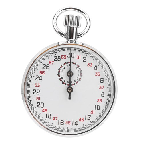 an Elegant Mechanical Stopwatch of Round Chronograph Sports for Stainless Steel Decoration