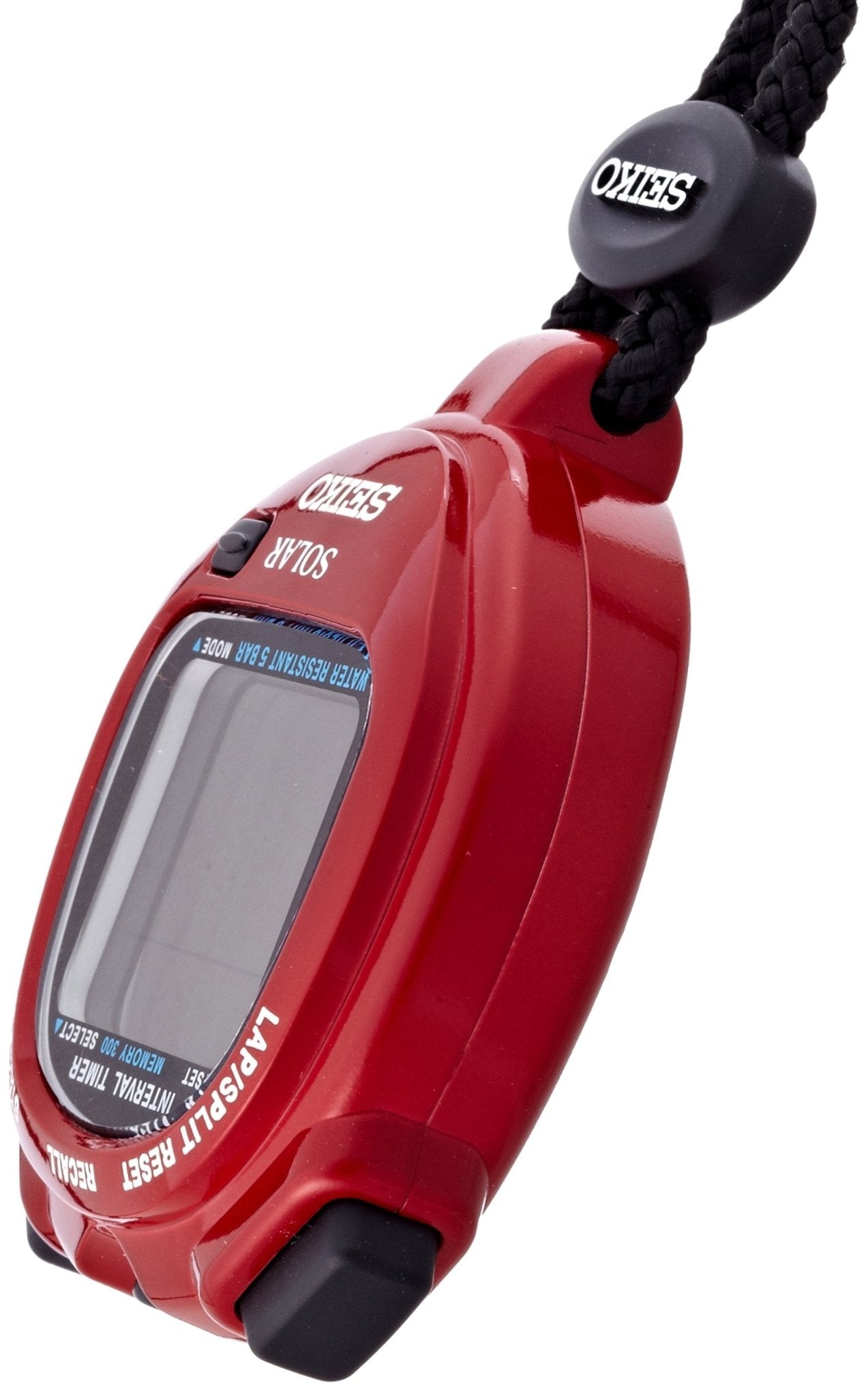 Seiko 太阳能间歇训练计时器运动秒表 Power Red SVAJ103